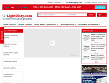 Tablet Screenshot of lightdisty.com